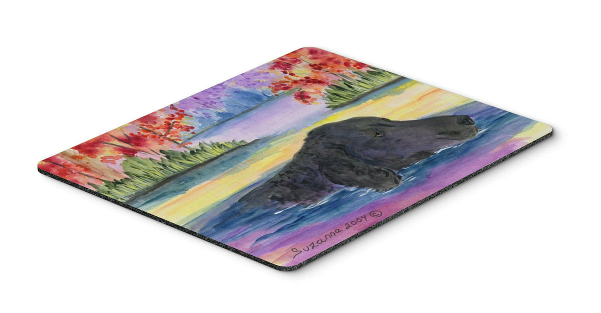 Curly Coated Retriever Mouse Pad / Hot Pad / Trivet by Caroline&#39;s Treasures