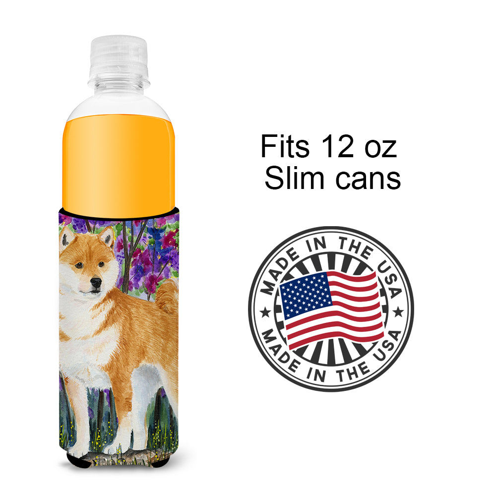 Shiba Inu Ultra Beverage Insulators for slim cans SS8061MUK.