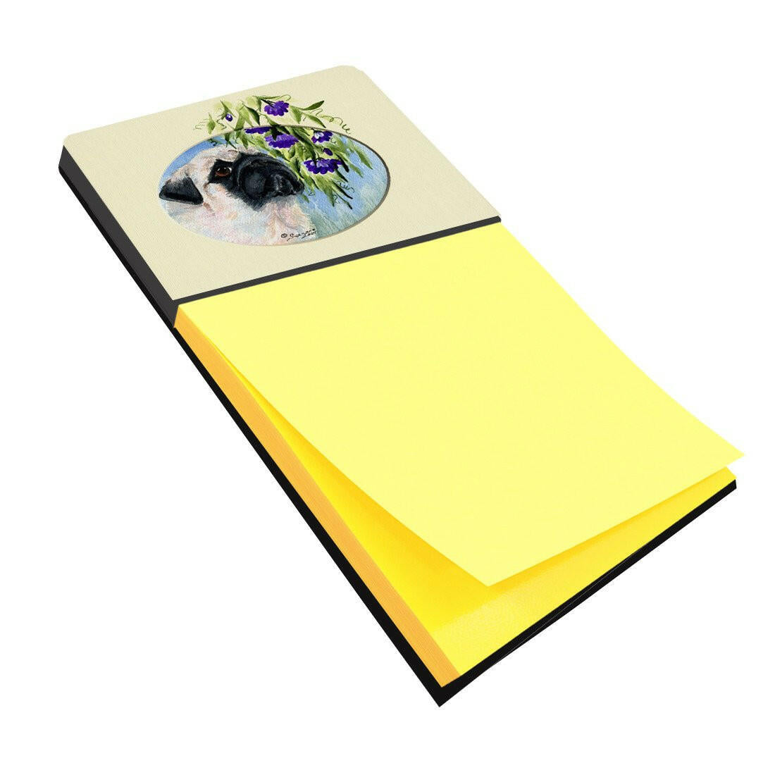Pug Refiillable Sticky Note Holder or Postit Note Dispenser SS8064SN by Caroline&#39;s Treasures