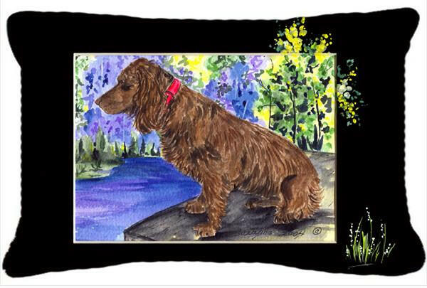 Boykin Spaniel Decorative   Canvas Fabric Pillow by Caroline's Treasures