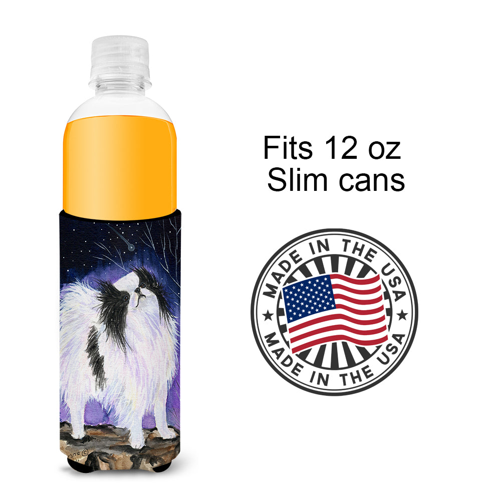 Japanese Chin Ultra Beverage Insulators for slim cans SS8070MUK.