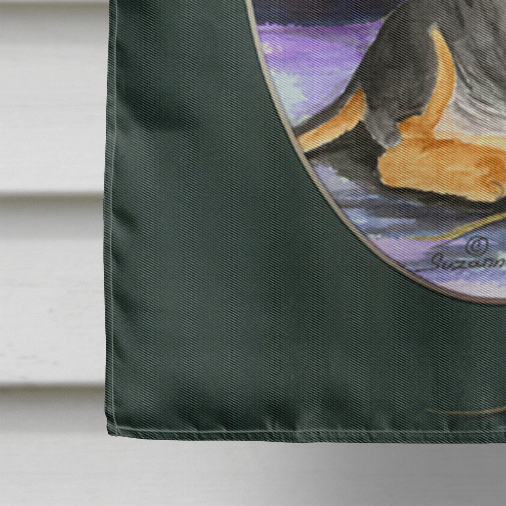 Bloodhound Flag Canvas House Size