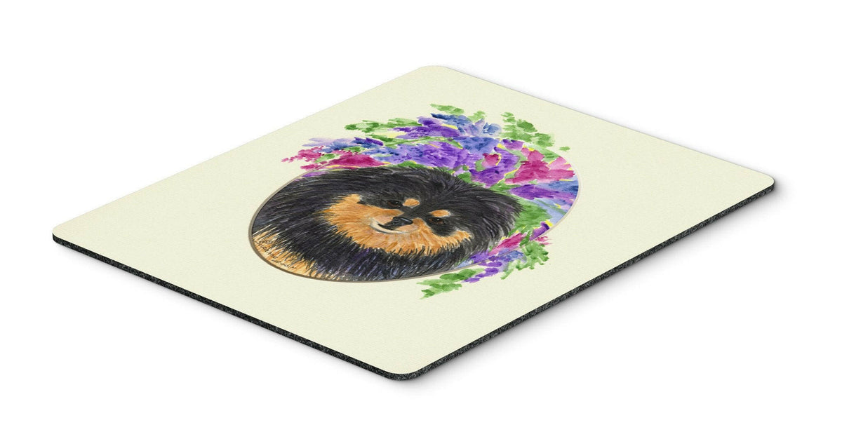 Pomeranian Mouse Pad / Hot Pad / Trivet by Caroline&#39;s Treasures