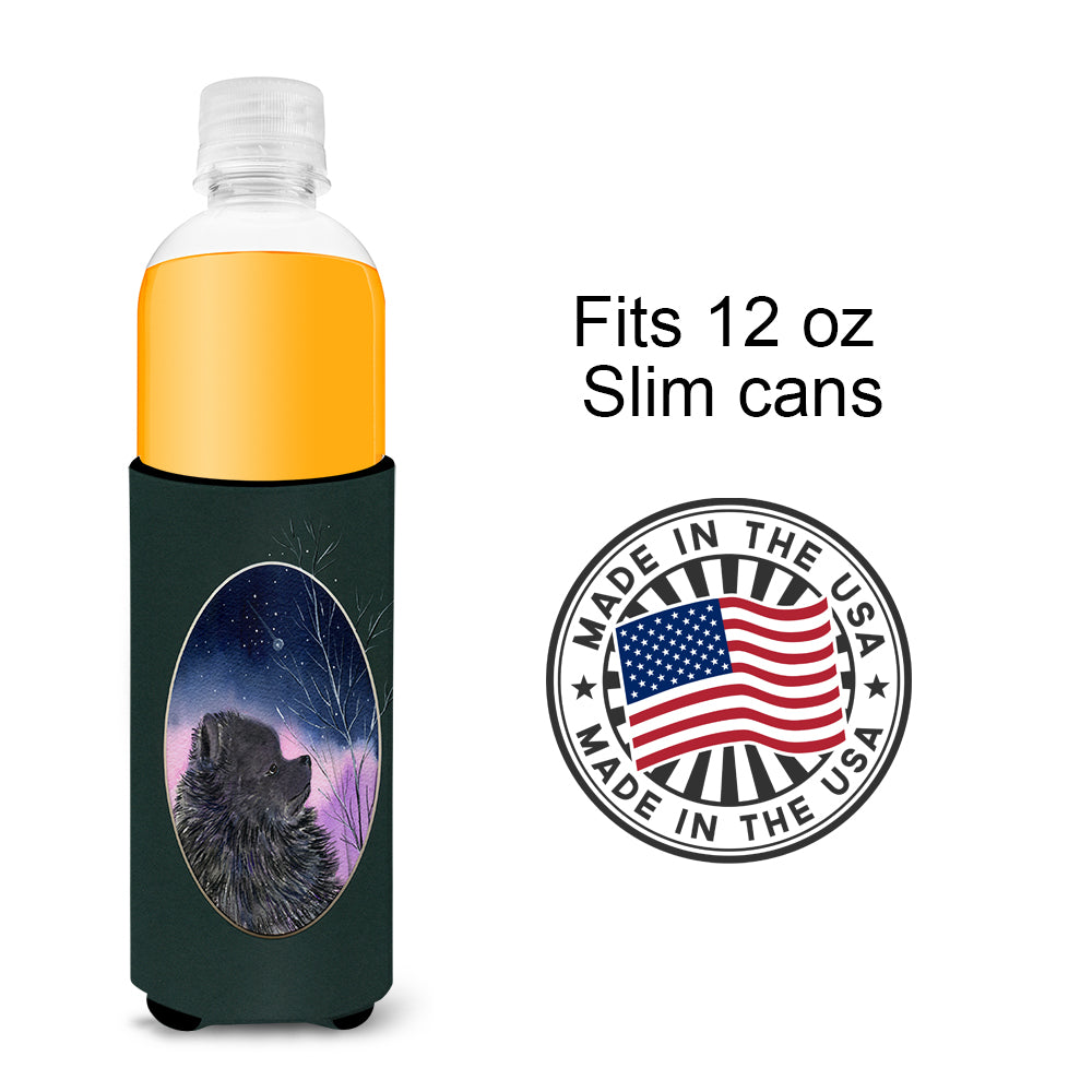Pomeranian Ultra Beverage Insulators for slim cans SS8076MUK.