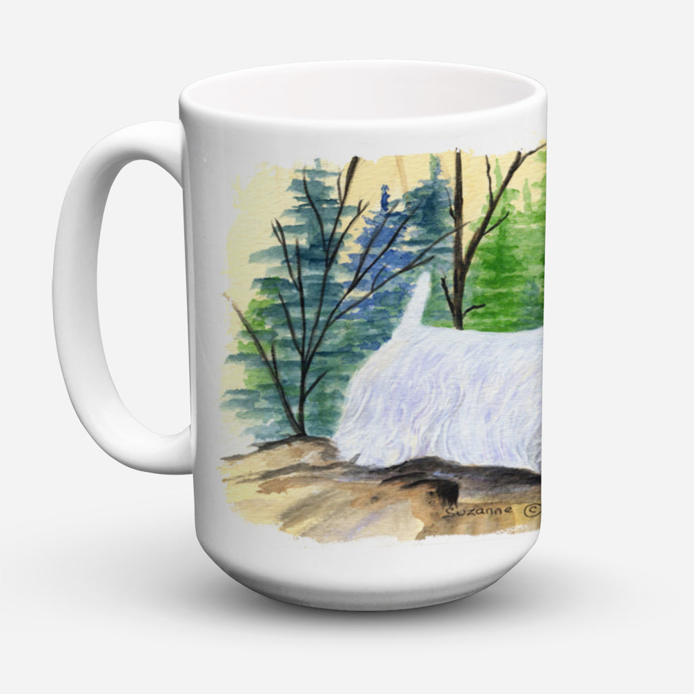 Sealyham Terrier Dishwasher Safe Microwavable Ceramic Coffee Mug 15 ounce SS8104CM15  the-store.com.