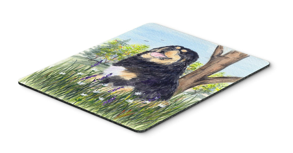 Tibetan Mastiff Mouse Pad / Hot Pad / Trivet by Caroline&#39;s Treasures