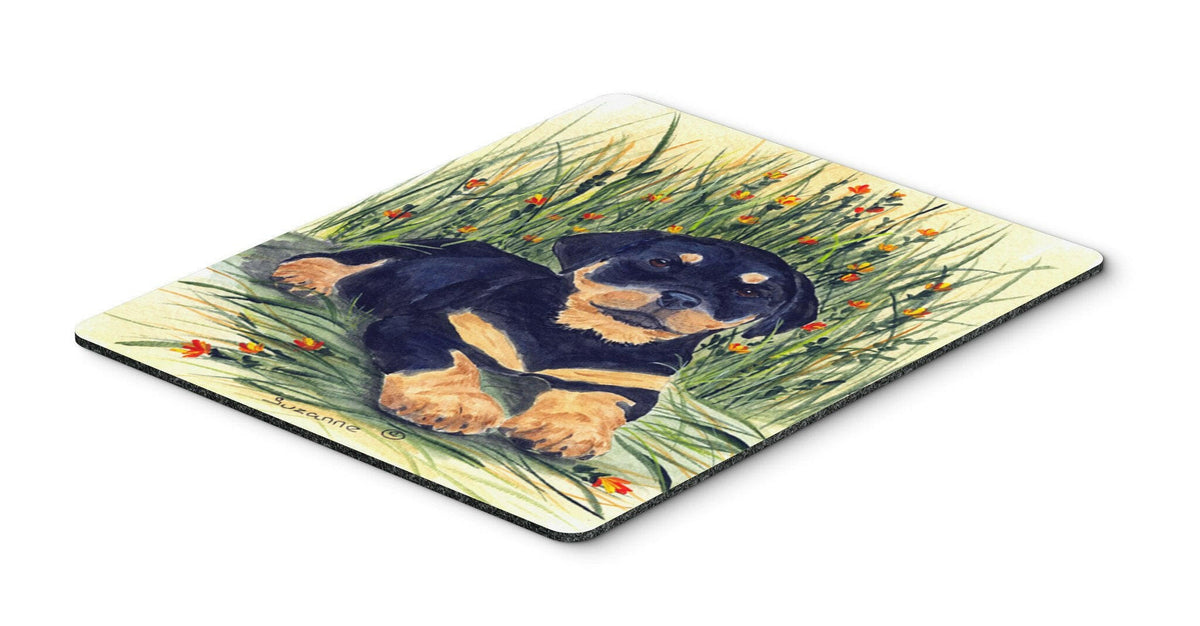 Rottweiler Mouse Pad / Hot Pad / Trivet by Caroline&#39;s Treasures