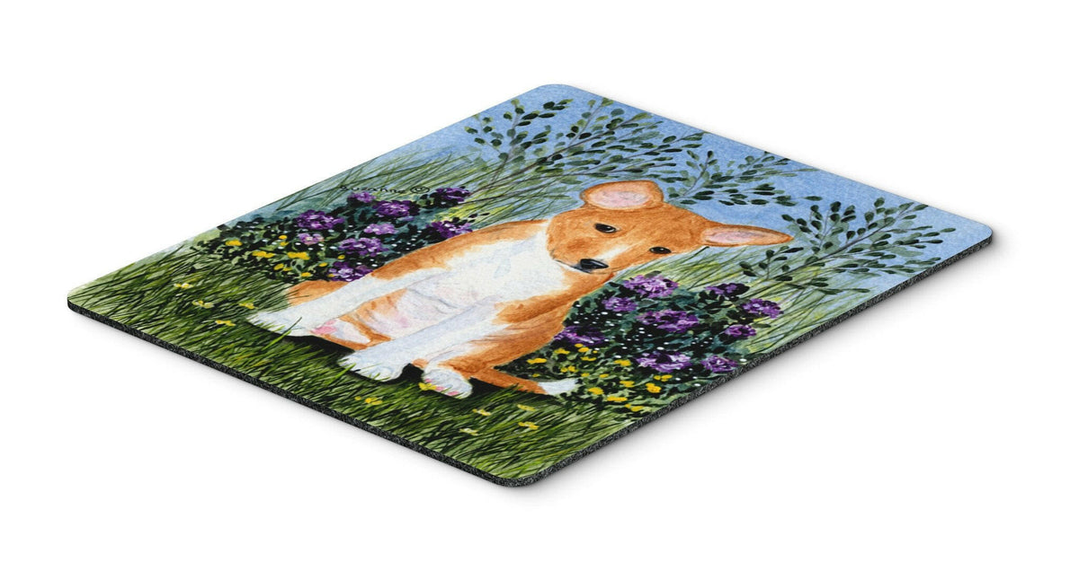 Basenji Mouse Pad / Hot Pad / Trivet by Caroline&#39;s Treasures