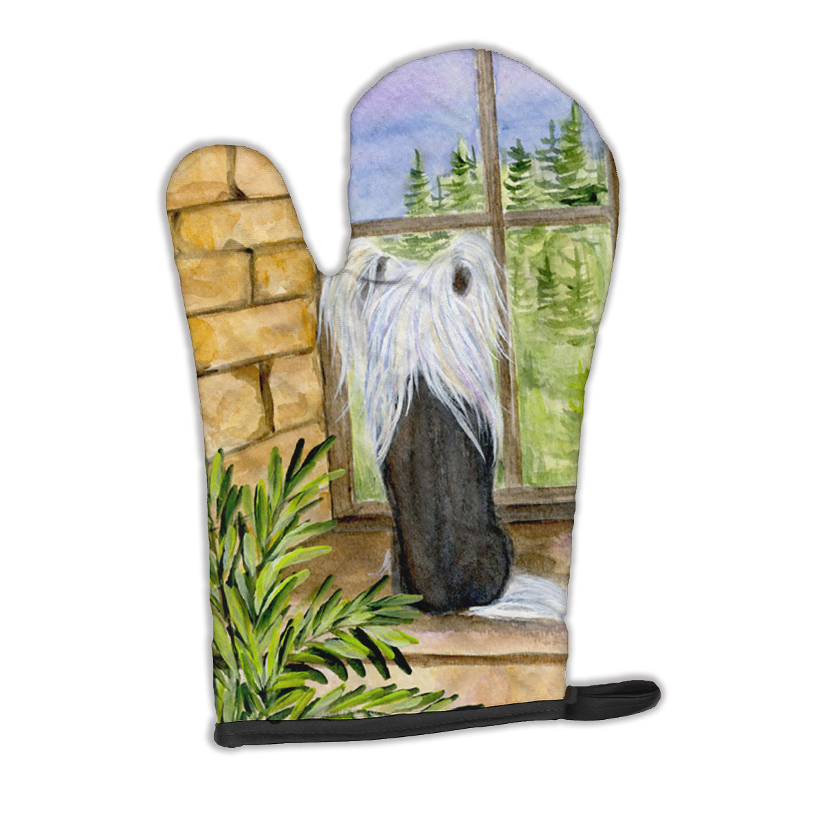 Chinese Crested Oven Mitt SS8121OVMT