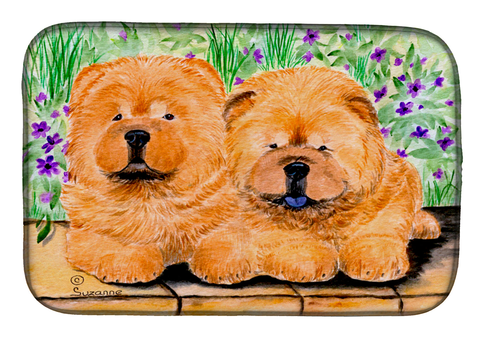 Chow Chow Dish Drying Mat SS8123DDM  the-store.com.