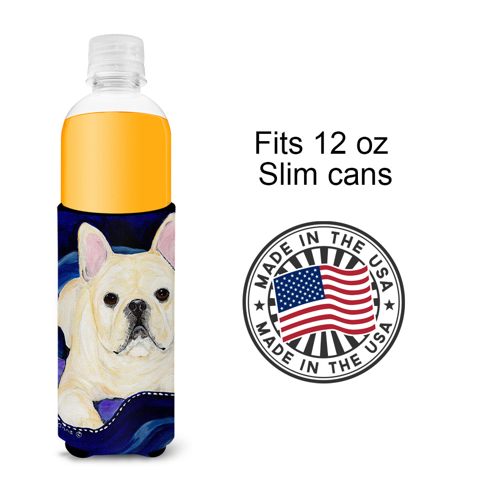 French Bulldog Ultra Beverage Insulators for slim cans SS8126MUK