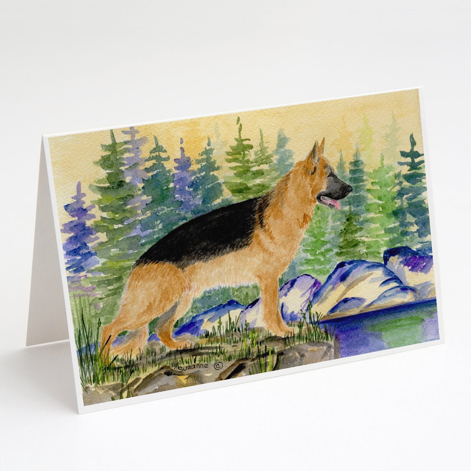 Buy this German Shepherd Greeting Cards and Envelopes Pack of 8