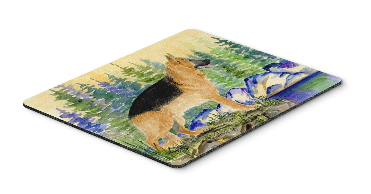 German Shepherd Mouse Pad / Hot Pad / Trivet by Caroline&#39;s Treasures