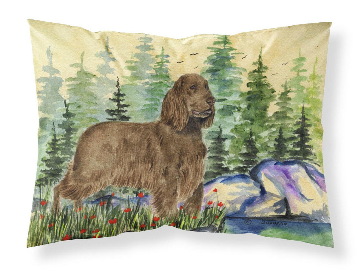 Field Spaniel Moisture wicking Fabric standard pillowcase by Caroline&#39;s Treasures