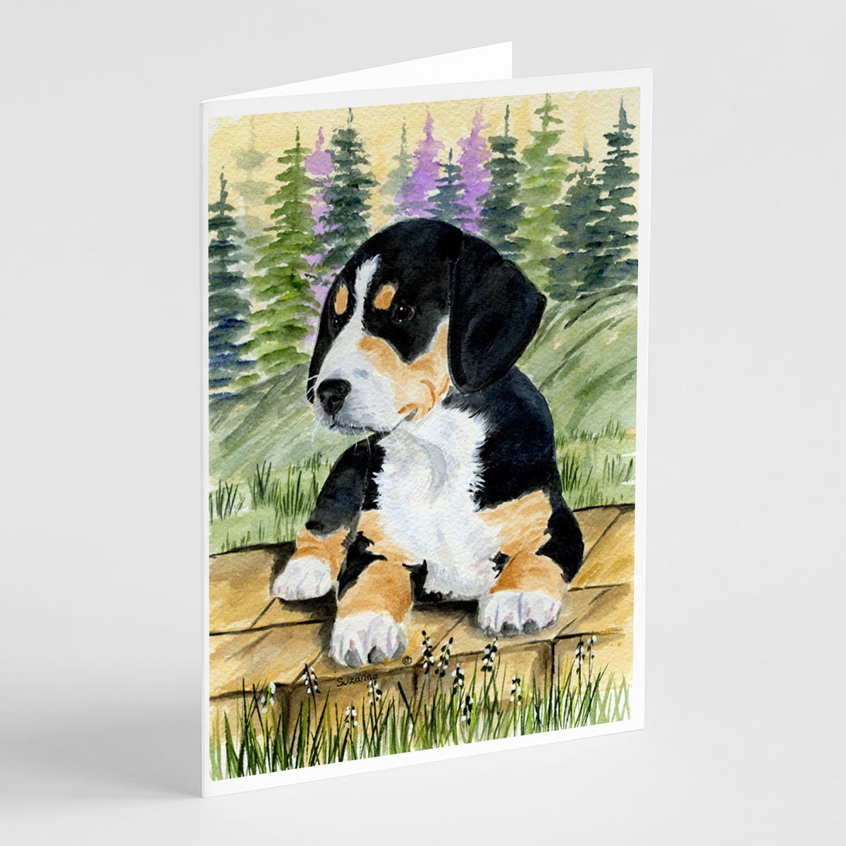 Buy this Entlebucher Mountain Dog Greeting Cards and Envelopes Pack of 8