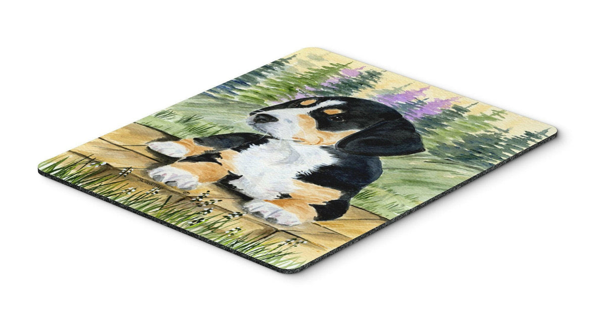 Entlebucher Mountain Dog Mouse Pad / Hot Pad / Trivet by Caroline&#39;s Treasures