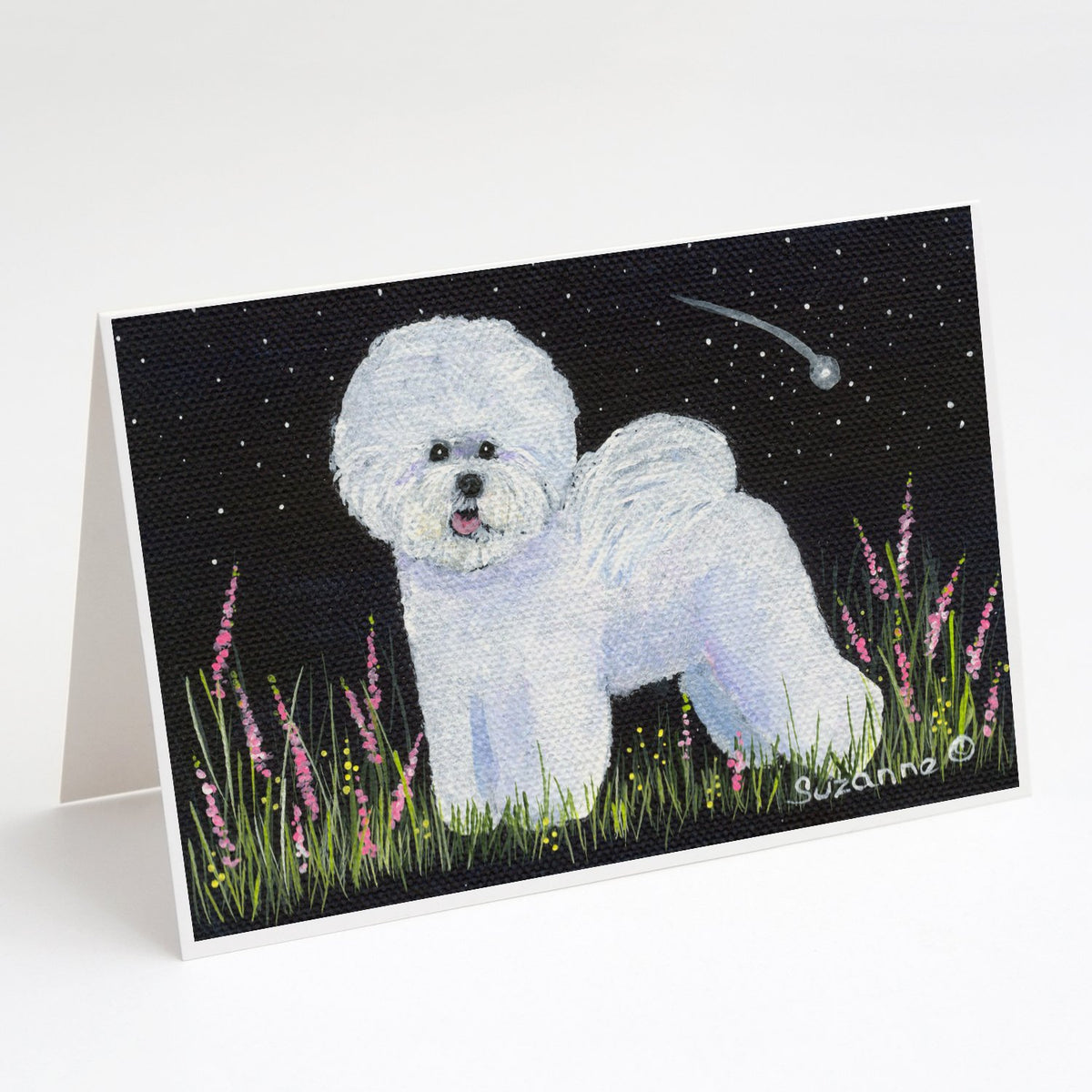 Buy this Bichon Frise Greeting Cards and Envelopes Pack of 8