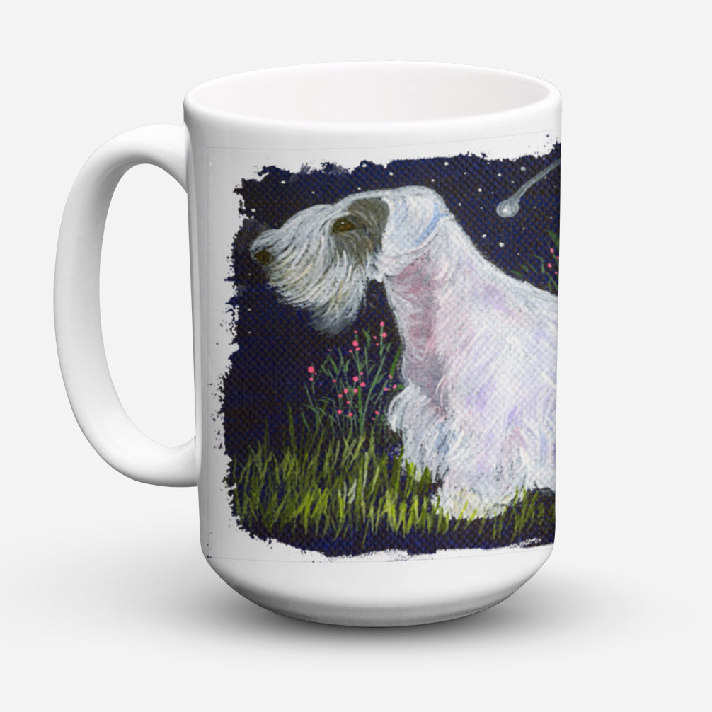 Sealyham Terrier Dishwasher Safe Microwavable Ceramic Coffee Mug 15 ounce SS8145CM15  the-store.com.