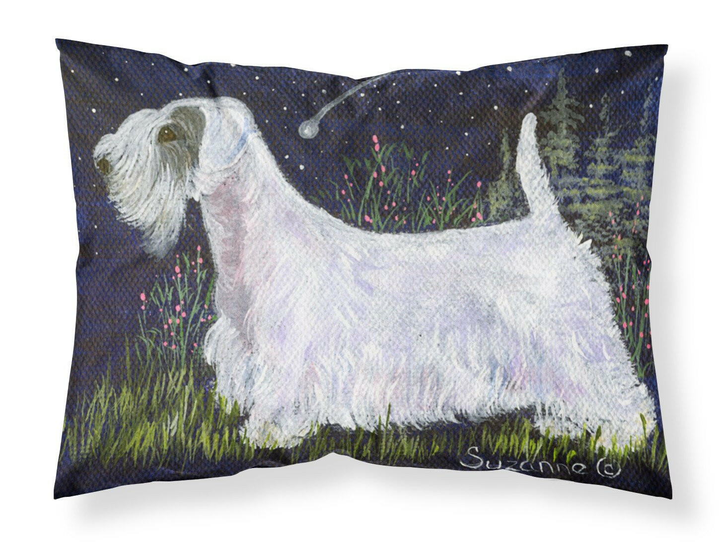 Sealyham Terrier Moisture wicking Fabric standard pillowcase by Caroline's Treasures