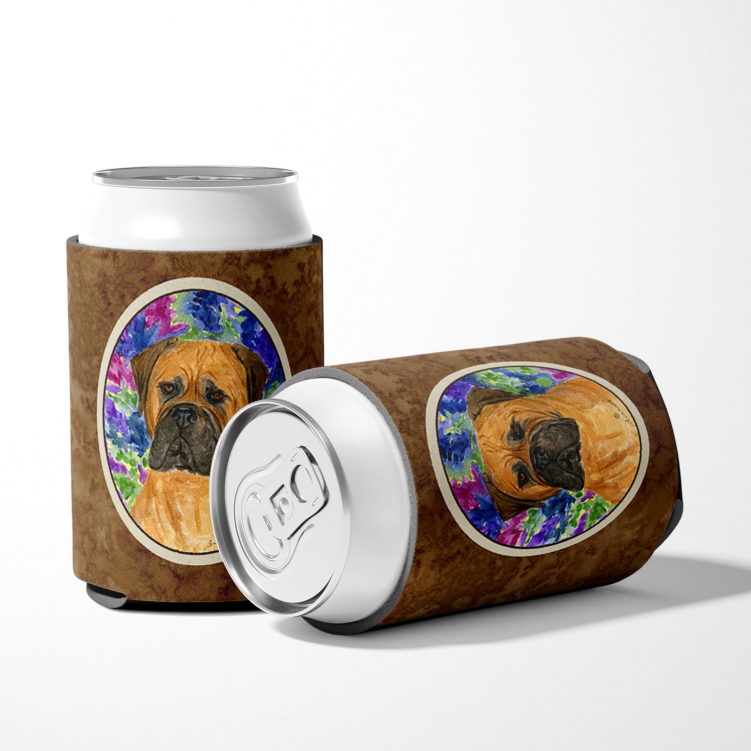 Bullmastiff Can or Bottle Beverage Insulator Hugger.