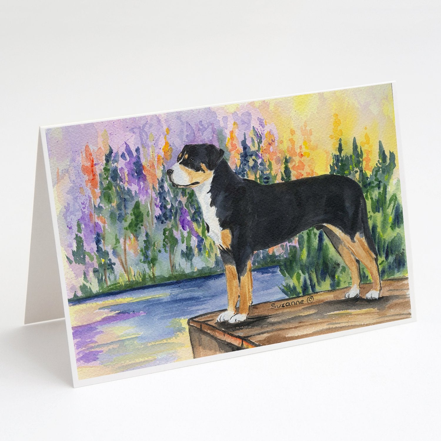 Buy this Greater Swiss Mountain Dog Greeting Cards and Envelopes Pack of 8