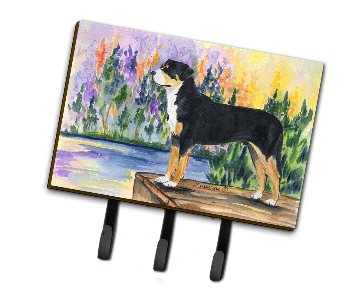 Greater Swiss Mountain Dog Leash Holder or Key Hook  the-store.com.