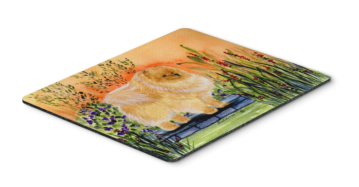 Pomeranian Mouse Pad / Hot Pad / Trivet by Caroline&#39;s Treasures