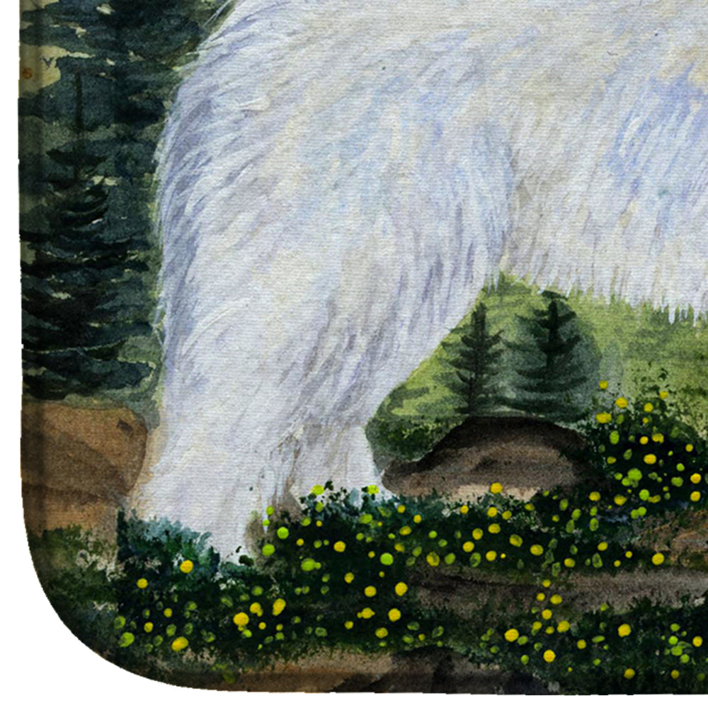 Great Pyrenees Dish Drying Mat SS8183DDM  the-store.com.