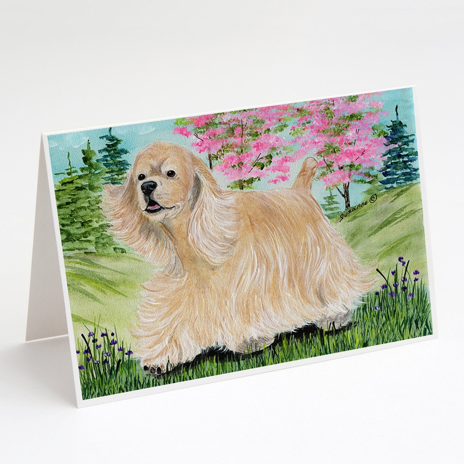 Buy this Cocker Spaniel Greeting Cards and Envelopes Pack of 8