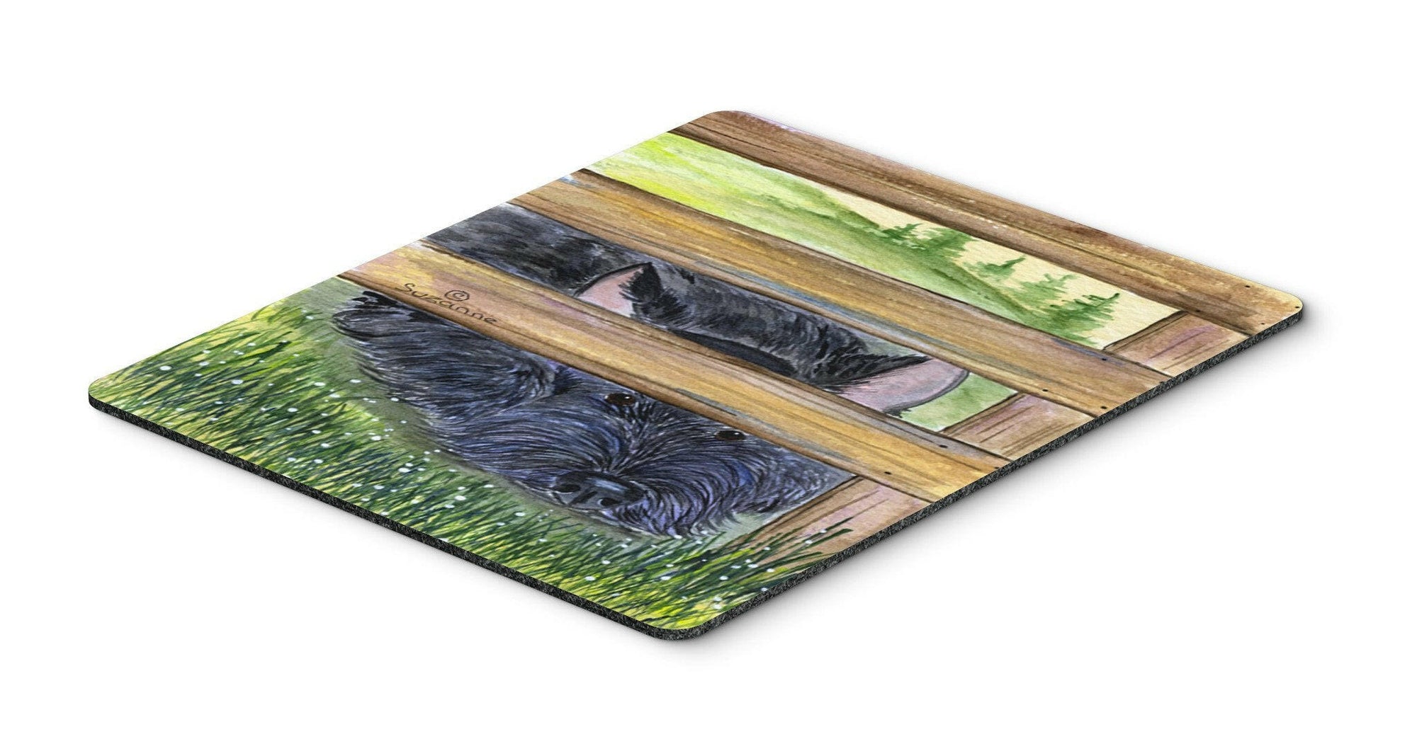 Scottish Terrier Mouse Pad / Hot Pad / Trivet by Caroline's Treasures