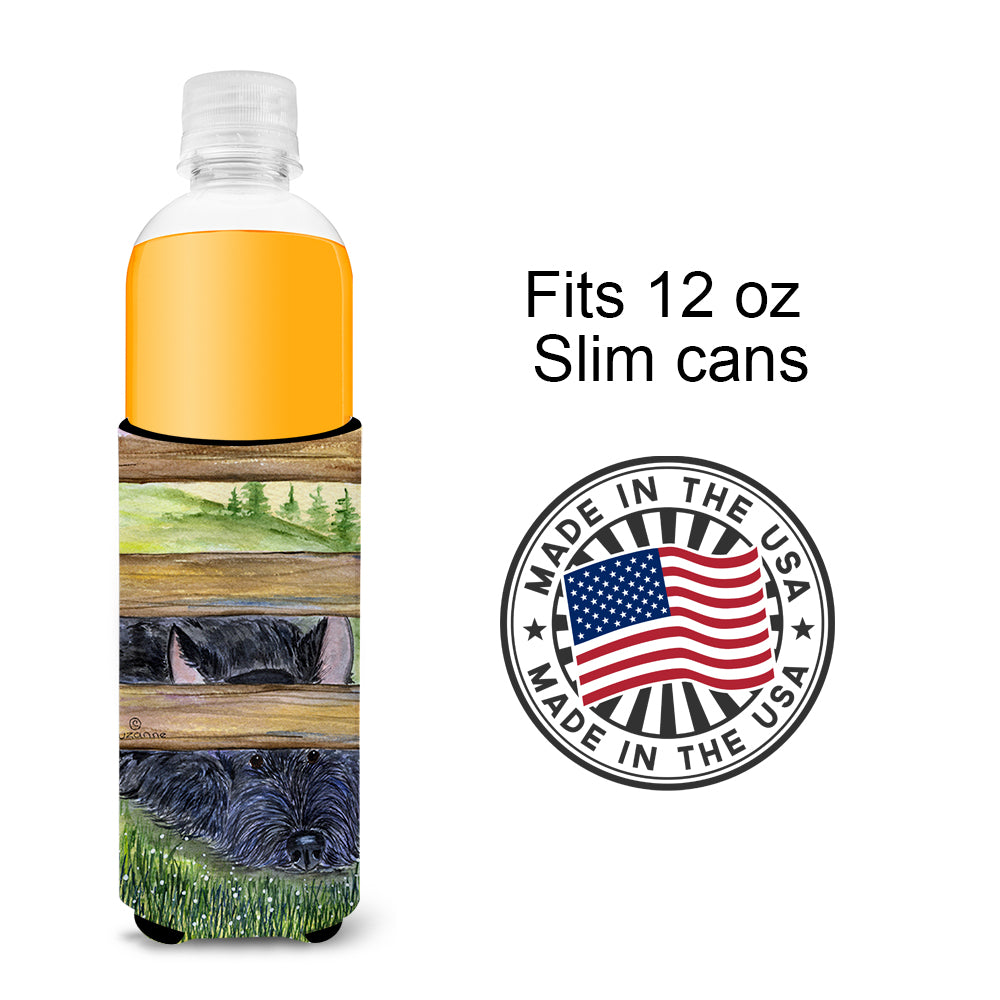 Scottish Terrier Ultra Beverage Insulators for slim cans SS8193MUK.