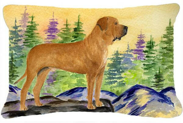Tosa Inu Decorative   Canvas Fabric Pillow by Caroline&#39;s Treasures