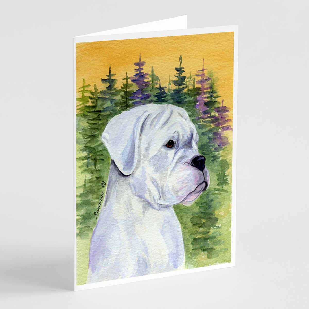 Buy this Boxer Greeting Cards and Envelopes Pack of 8