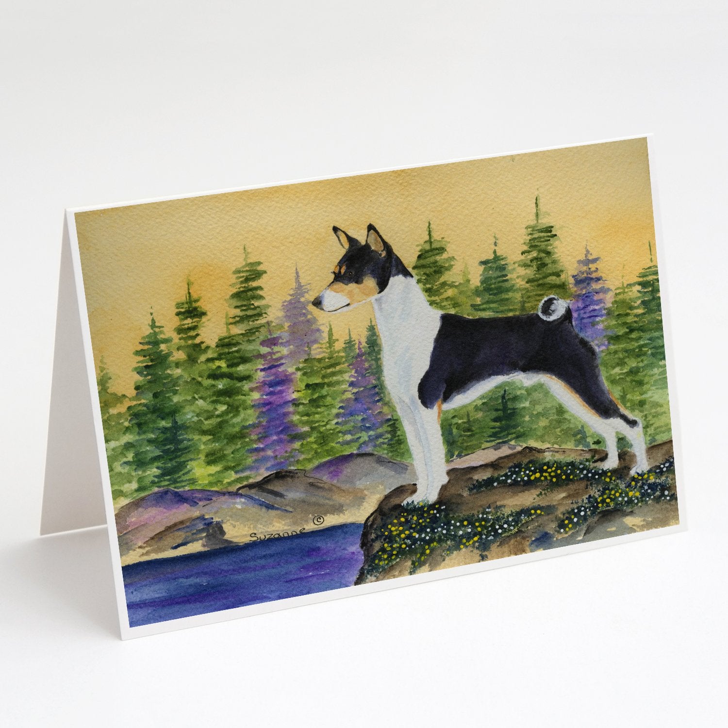 Buy this Basenji Greeting Cards and Envelopes Pack of 8