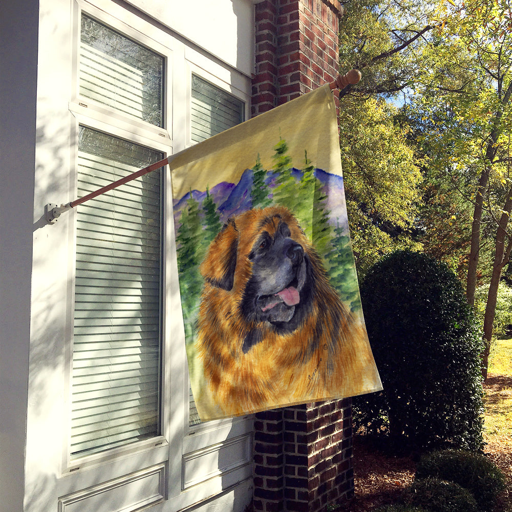 Caroline's Treasures Leonberger Flag Canvas House Size