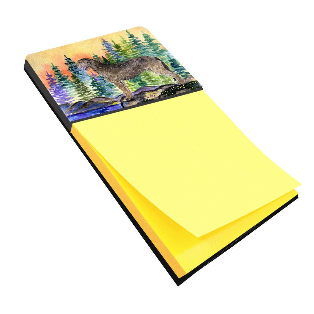 Irish Wolfhound Refiillable Sticky Note Holder or Postit Note Dispenser SS8205SN by Caroline's Treasures