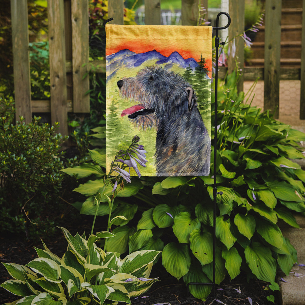 Irish Wolfhound Flag Garden Size