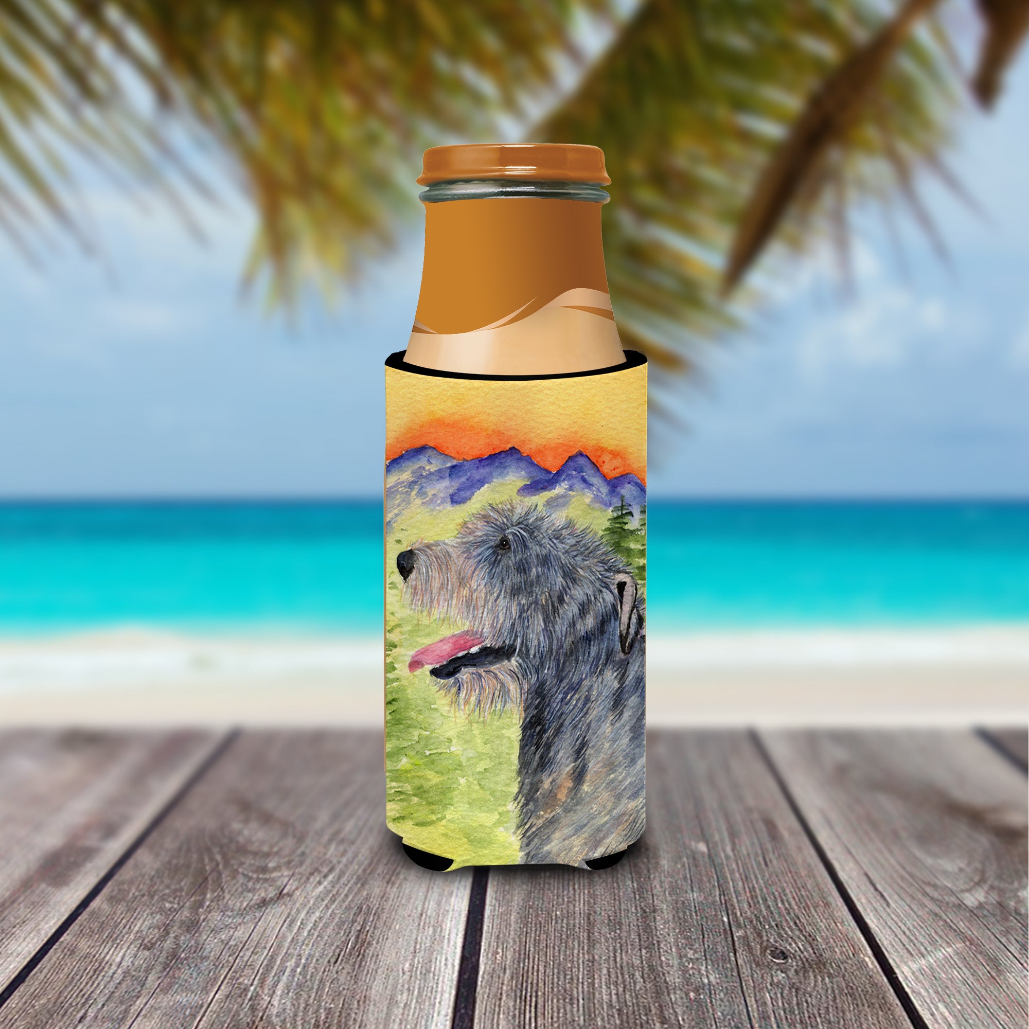 Irish Wolfhound Ultra Beverage Insulators for slim cans SS8209MUK