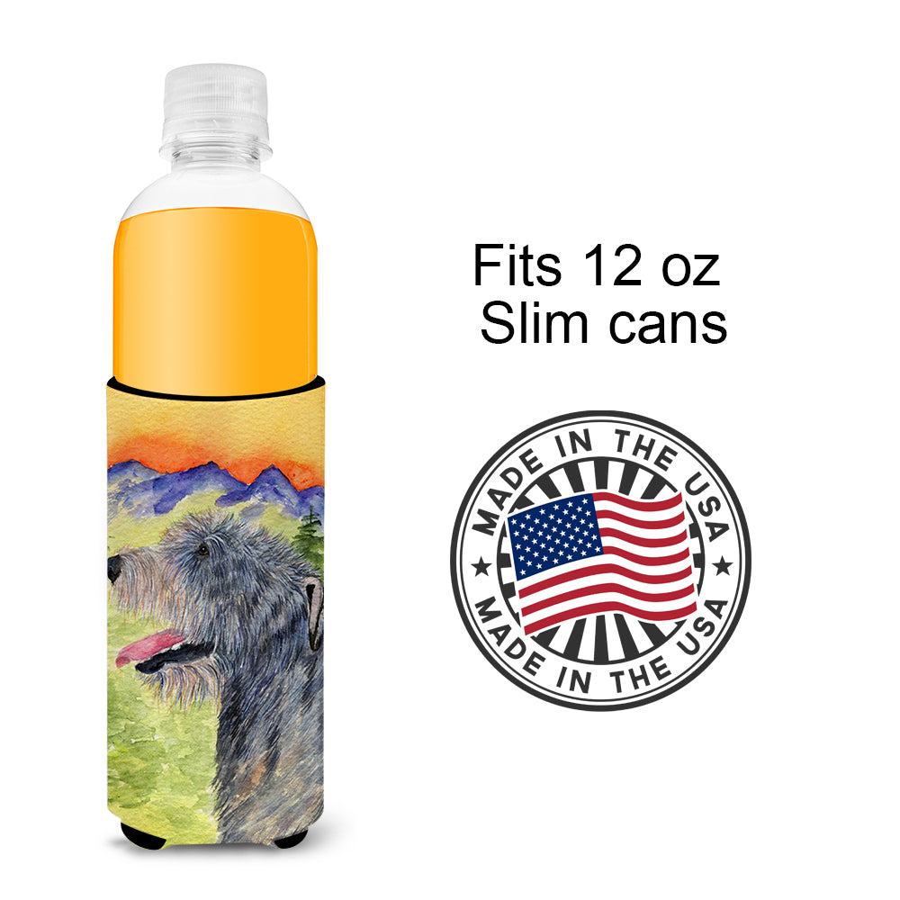 Irish Wolfhound Ultra Beverage Insulators for slim cans SS8209MUK.