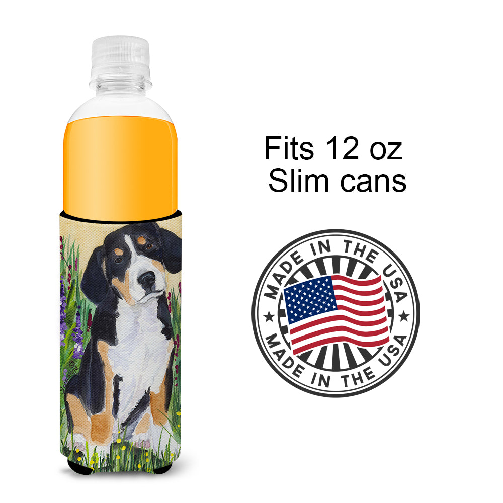Entlebucher Mountain Dog Ultra Beverage Insulators for slim cans SS8216MUK.