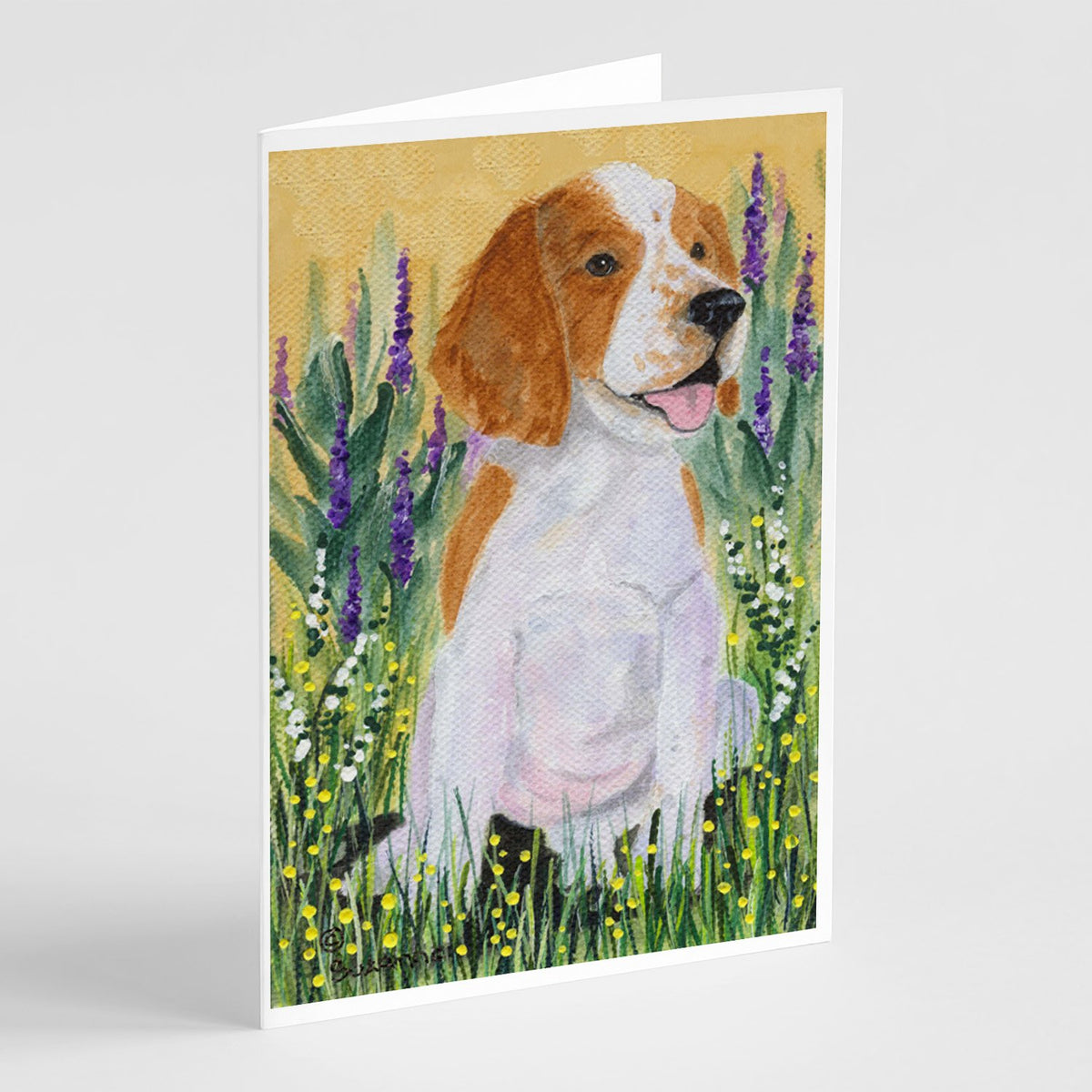 Buy this Welsh Springer Spaniel Greeting Cards and Envelopes Pack of 8
