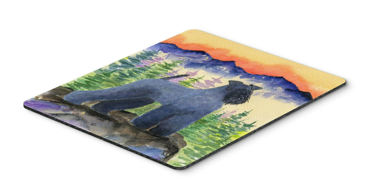 Kerry Blue Terrier Mouse Pad / Hot Pad / Trivet by Caroline&#39;s Treasures