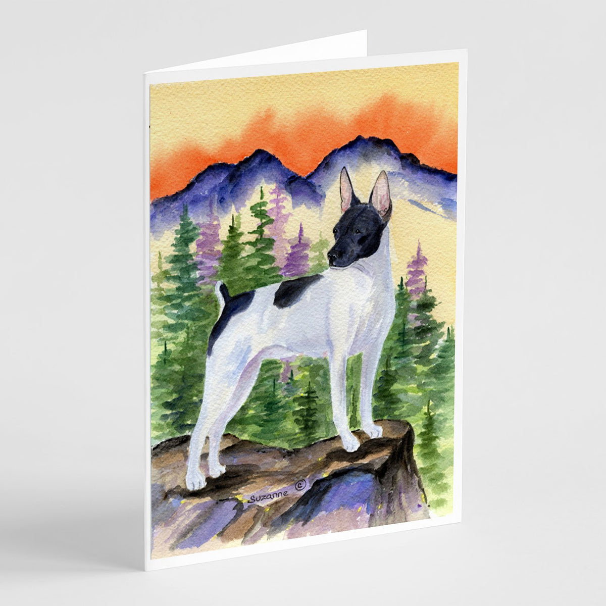 Buy this Rat Terrier Greeting Cards and Envelopes Pack of 8