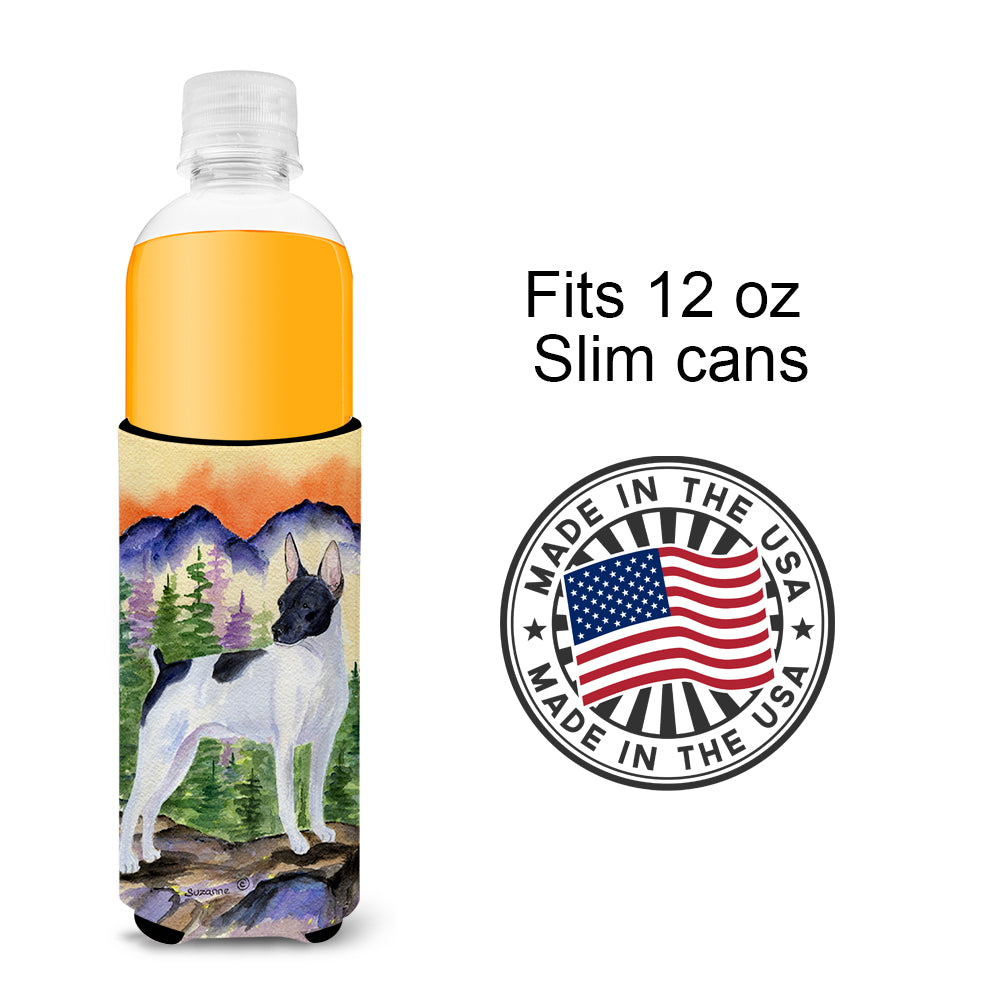 Rat Terrier Ultra Beverage Insulators for slim cans SS8224MUK.