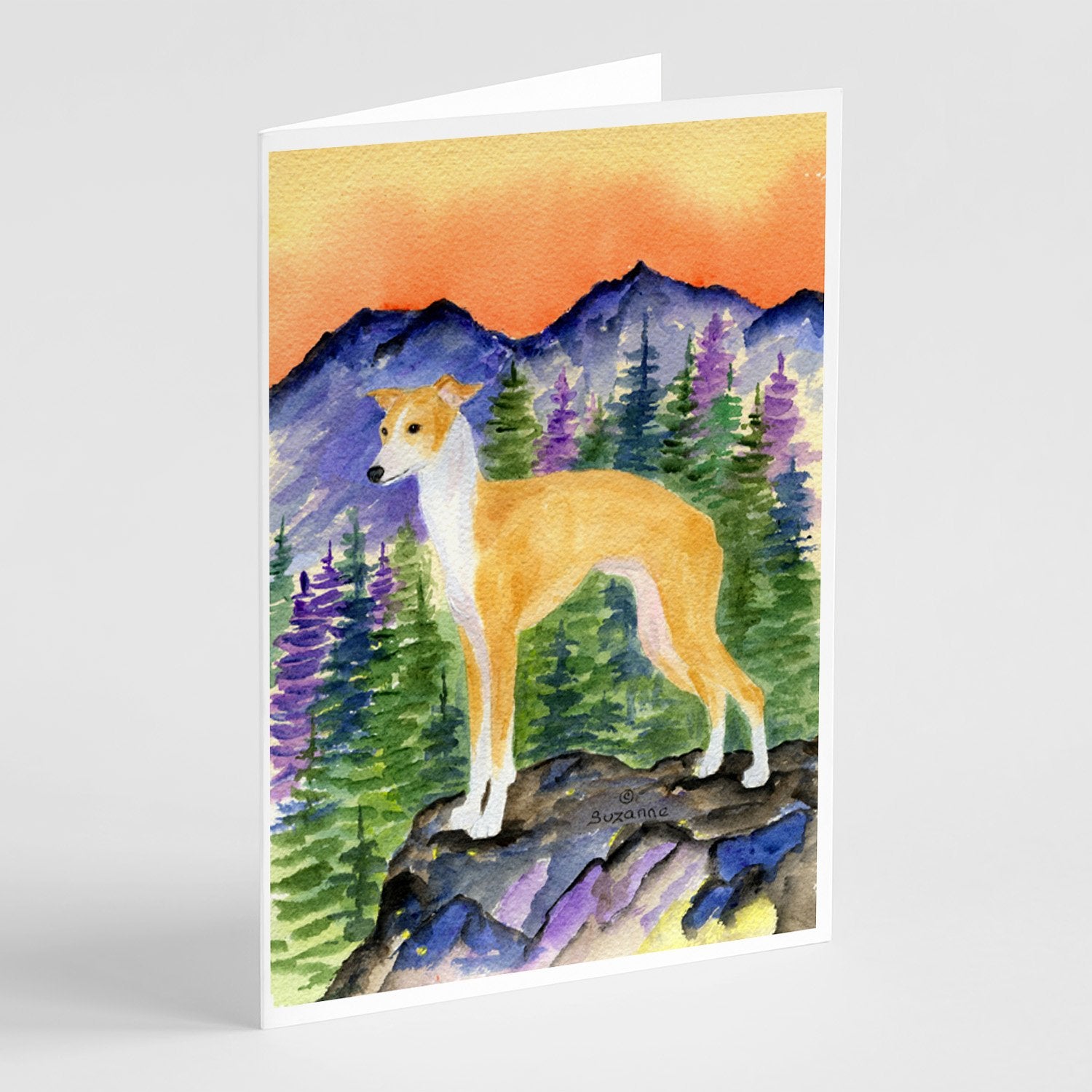 Buy this Italian Greyhound Greeting Cards and Envelopes Pack of 8