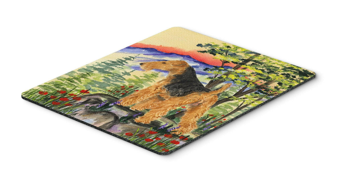 Lakeland Terrier Mouse Pad / Hot Pad / Trivet by Caroline&#39;s Treasures