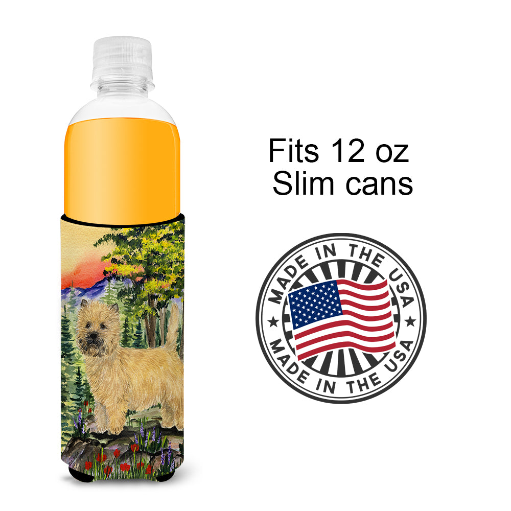 Cairn Terrier Ultra Beverage Insulators for slim cans SS8229MUK