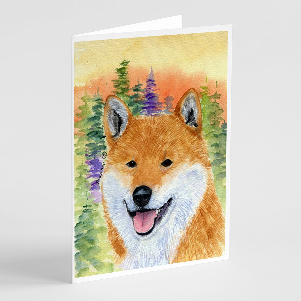 Buy this Shiba Inu Greeting Cards and Envelopes Pack of 8