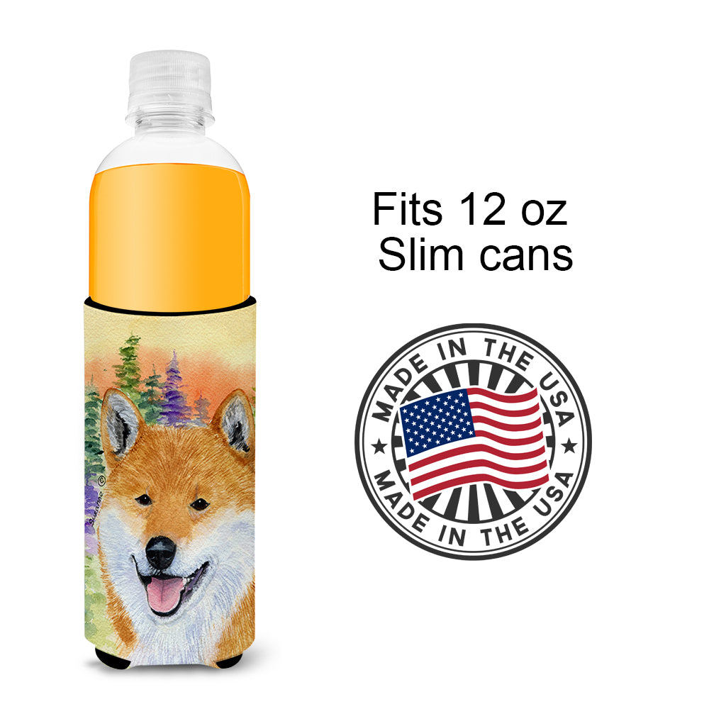 Shiba Inu Ultra Beverage Insulators for slim cans SS8234MUK.