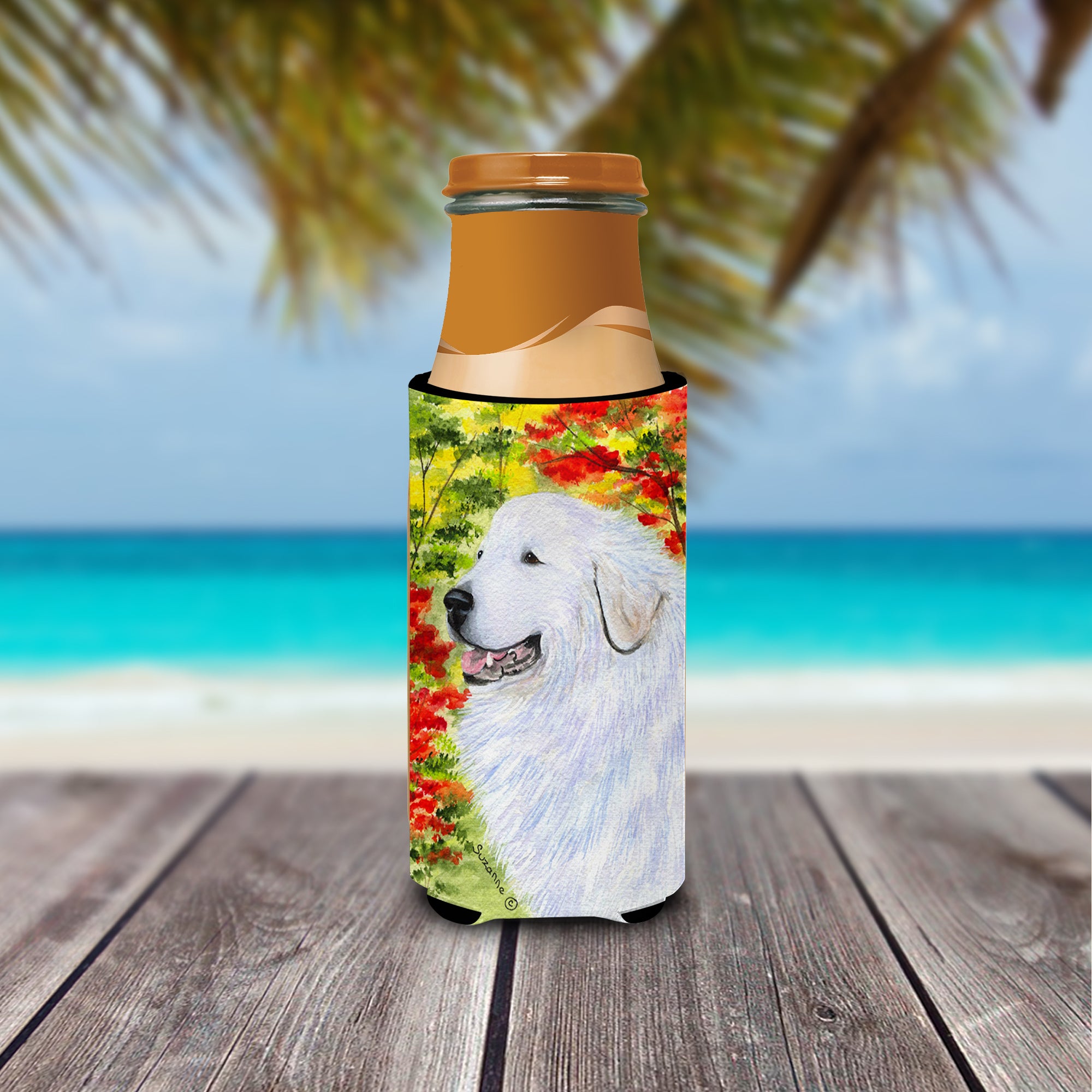 Great Pyrenees Ultra Beverage Insulators for slim cans SS8235MUK.